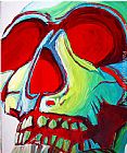 Megan Aroon Duncanson Skull painting